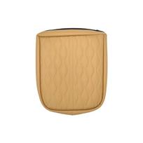 Portable Car Center Console Armrest Box Pad Mat Cushion Cover Car Armrest Cover PU Camel Fit For Kia Carnival kupranugaris