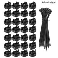 28pcs Magnetic Zipper Installation Kit Universal Cable Tie Seat Automotive Fastener Screw Replacement Clip Tool
