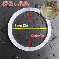 Water Cup Insulation Cup Sealing Ring Food Grade Cup Cover Leak-proof Gasket Rubber Ring Waterproof Leather Ring Flat Gasket
