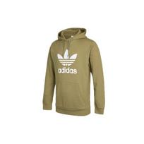 Adidas Originals Trefoil su dideliu logotipu vyriškas džemperis su gobtuvu žalias HE4952 XL beige