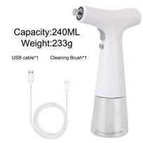 Electric Olive Oil Spray Bottle Dispenser Creative Soy Sauce Jar Vinegar Storage Bottle USB Charging For BBQ Kitchen Oil Sprayer balta