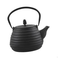 Cast Iron Tea Kettle for Loose Leaf 1000ml Maker with Infuser Home Kitchen Coarse thread