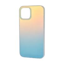 Prijunkite Apple iPhone 15 skaidrų gradientinį dėklą su chameleono raštu