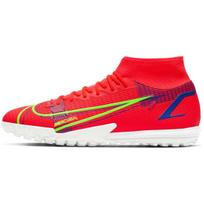 Nike Mercurial Superfly 8 Academy Patogūs dirbtinės dangos futbolo bateliai Vyriški futbolo bateliai Raudoni CV0953-600 39