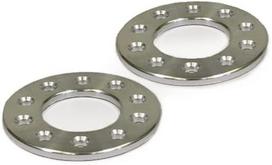 ZEAL 5H-127 Wheel Spacer, JEEP Wrangler JK/JL Multi-Hole 5H-127 [Professional Staff] 0.4 inch (10 mm) Thickness 2 Disc Set 10mm thick 2-piece set