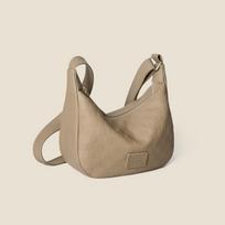 2025 New Genuine Leather Dumpling Bag for Women, Fashionable Top Layer Cowhide Shoulder Bag, Trendy Versatile Textured Crossbody Bag Upper Width:29.5CM*Lower