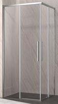 Dušo kabina NY1142B-6 80x80 skaidri be pado
