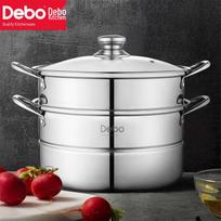 Debo Sibelle DEP-721 28cm Double Layer Stainless Steel Multi-Purpose Soup Steamer
