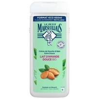 Dušo gelis Le Petit Marseillais su saldžiųjų migdolų pienu, ypač švelnus, 650 ml