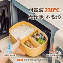 Portable Silicone Divided Bento Box
