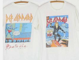 Vintage 1987 Def Leppard Hysteria Women Of Doom Tour Concert Rock Band T-Shirt Unisex T-Shirt L