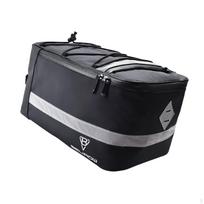 Rear Rack Storage Luggage Bag Reflective Stripe Made of Water Resistant Fabric Riding Size S