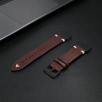 Leather Soft Strap for Garmin Watch Fēnix 8 51mm 7X Pro Enduro 1/2 Smart Watch 26mm 22mm Band for Garmin Fenix 7 6 Epix Pro 47mm 26mm