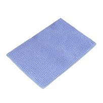 Chenille Bath Mat Absorbent Microfiber Floor Mat Washable Soft Bathroom Rug Dry Fast Area Rug 40*60cm žalsvai mėlyna