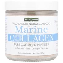 Nature's Answer, Marine Collagen, Wild Caught Norwegian Cord, Unflavored, 4.8 oz (137 g)