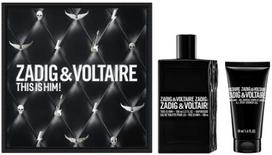 Kvepalų dovanų rinkinys Zadig & Voltaire This Is Him! EDT 100 ml Medienos aromatas vyrams