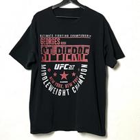 2026 Vasaros UFC Georges Saint Pierre Kovos Marškinėliai Moteriški Sportiniai Medvilniniai Trumpomis Rankovėmis Laisvi Laisvalaikio Fitneso Marškinėliai Unisex S