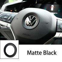 VOLKSWAGEN automobilio vairo emblemos lipdukas Interjero aksesuarai Volkswagen GTI Polo Golf Passat Scirocco Beetle Tiguan