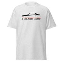 Aukščiausios kokybės marškinėliai Mercedes E-Class W212 2009-2016 Automobilių gerbėjams Gimtadienio dovana T-shirt M white