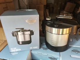 JK standartinis daugiafunkcis mėsos malūnėlis ir Fufu gaminimo aparatas UK Standard 6 Liter juoda