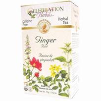 Celebration Herbals Organic Ginger Root Tea, 24 Bags (Pack of 1)