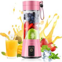 Cordless Portable Personal Size Blender - Mini Blender Make Smoothies and Shakes, 380Ml BPA Free Travel Cup, Powerful Blending Suit in Office/Home/Gym Pack of 1