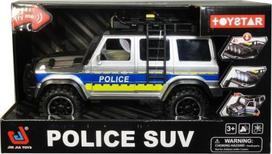 Visureigis policijos automobilis su šviesos ir garso efektais