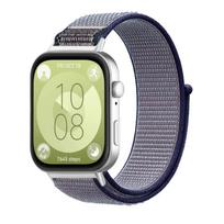 Nylon Loop For Huawei Watch Fit 3 4 Strap Smartwatch Replacement Sprot Correa Bracelet Huawei Watch fit3 4 pro band Accessories Huawei Fit 3-4-4 pro indigo