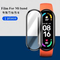 Glass Film for Mi band 9 8 7 6 5 Strap Screen Protector SmartWatch Accessories Miband5 miband6 for Xiaomi Mi band 4 5 6 7 8 film mi band 4