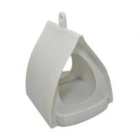 Large Capacity Hanging Bird Feeder Rain-Resistant Roof Plastic Bird Feeding Station Top Hook Hut Shape Birdhouse Outdoor Garden balta