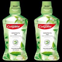 Colgate Jasmine Green Tea Mouthwash (Twin Pack)