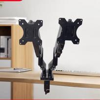 OLOEY Dual Monitor Mechanical Arm Stand juoda