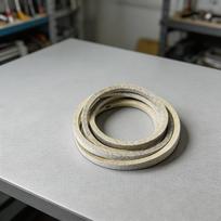 M154958 Mower Deck Belt For 48 Inch Deck Compatible With GT235 X300 345 X320 325 GT275 111.4 X 5/8 In China Mainland