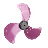 Home Use 16 Inch 36cm Aluminum Fan Blades Lightweight Aluminum Low Noise Nut Cover Included High Temperature Resistance China Mainland