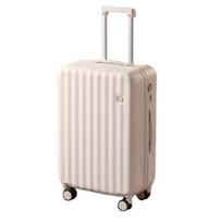 Oceania Roo DS-BS01 Striped Hardshell Luggage 20 inches balta