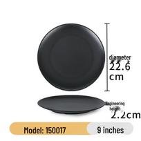 Frosted Japanese Style Melamine Donburi & Sushi Plate 10 vnt. spalvų