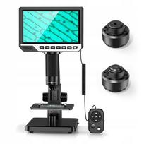 Mikroskop Cyfrowy 2000X Inskam 315 Ekran Lcd Fullhd 1080P 2 Obiektywy 12Mpx