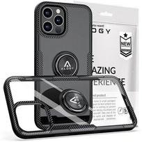 Etui Alogy Ring Holder Armor Do Apple Iphone 12/ 12 Pro Czarne