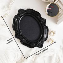 Hanging Mini Photo Frames Resin Wall Space DIY Memory Display Frames Baroque Ornate Photographic Props Vintage Picture Frame