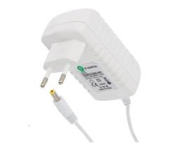 Zasilacz Wtyczkowy 12V 1.5A 18W Biały Wtyk 2.1/5.5 Impulsowy Ładowarka