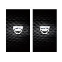 Automobilio vidurinio statramsčio B statramsčio dekoratyvinė lipdukas Anti Scratch lipdukas Dacia Logan Sandero Duster Lodgy Spring Jogger Dokker
