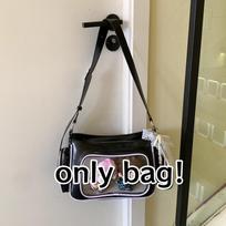 Fashion Transparent Ita Bag Large Capacity Shoulder Bags Cute Preppy Style Bag With Pendant Multi-layer Shopping Travel Bags 28x12x19cm juoda