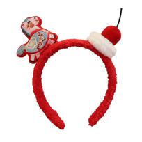 Creative Cartoon Horse Hair Hoop Mascot Pony 2026 New Year Headband Good Luck Headwear Horse Headband Party Decoration