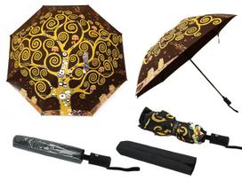 Parasol Automatyczny Składany Gustav Klimt Drzewo Życia Carmani