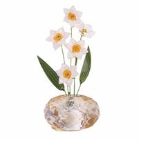 Colorful Mini Crystal Glass Flowers Creative Car Ornaments  Table Ornament Style 2