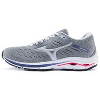 Mizuno Wave Rider 24 Women's Low Top Comfort Running Shoes Grey White J1GD200346 36.5
