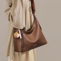 Bags Women's new messenger bags Leather women's bags Hobo bags Premium single shoulder armpit bags Commuter bags ruda