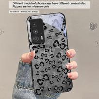 Abstract leopard print For Motorola Moto Edge 20 Lite 30 Pro 40 Neo 50 Ultra G45 G54 G55 G75 G84 G85 G Play 23 Glass Phone Case Motorola Edge 20 Pro