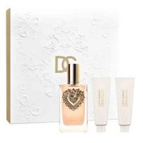 Kvepalų dovanų rinkinys Dolce & Gabbana Devotion 3 dalių saldus EDP 100 ml