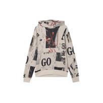 Jordan SS24 Flight Series All Over Print Hooded Casual Long Sleeve Sweatshirt Men sweatshirt Cream FN6518-236 M